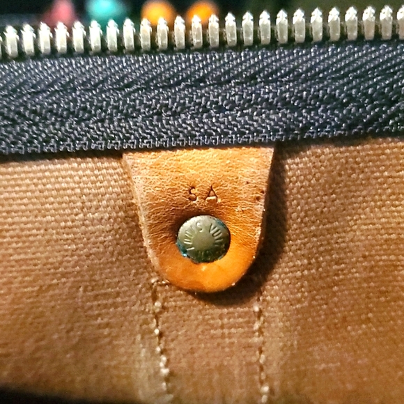 Louis Vuitton Boston Bag Keepall Monogram 45 Unisex Satchel; date code SA - Picture 16 of 17